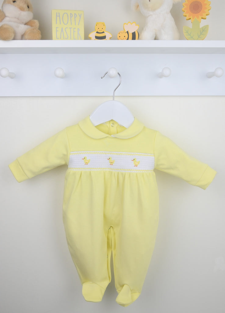 Pex Chicks Sleepsuit - Lemon