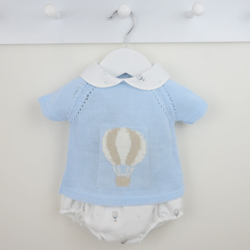 Blue Hot Air Balloon Set