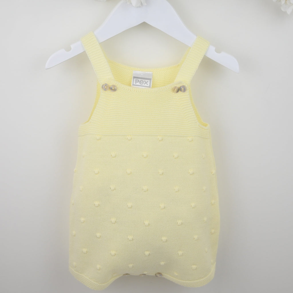 Lemon Kerrie Knitted Romper