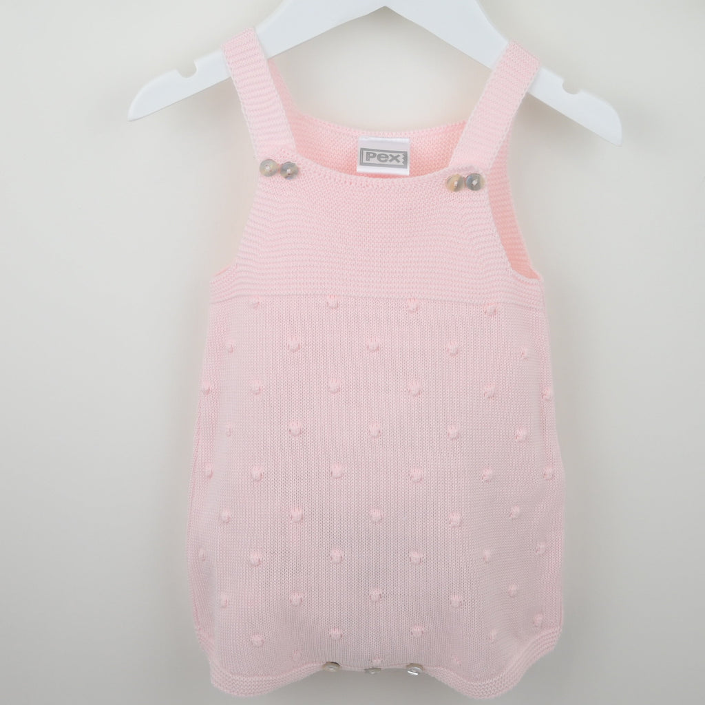 Pink Kerrie Knitted Romper