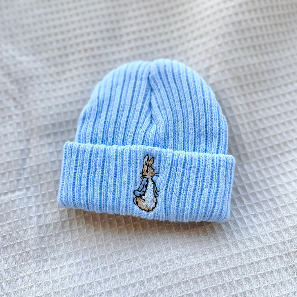 Blue Traditional Rabbit Beanie Hat