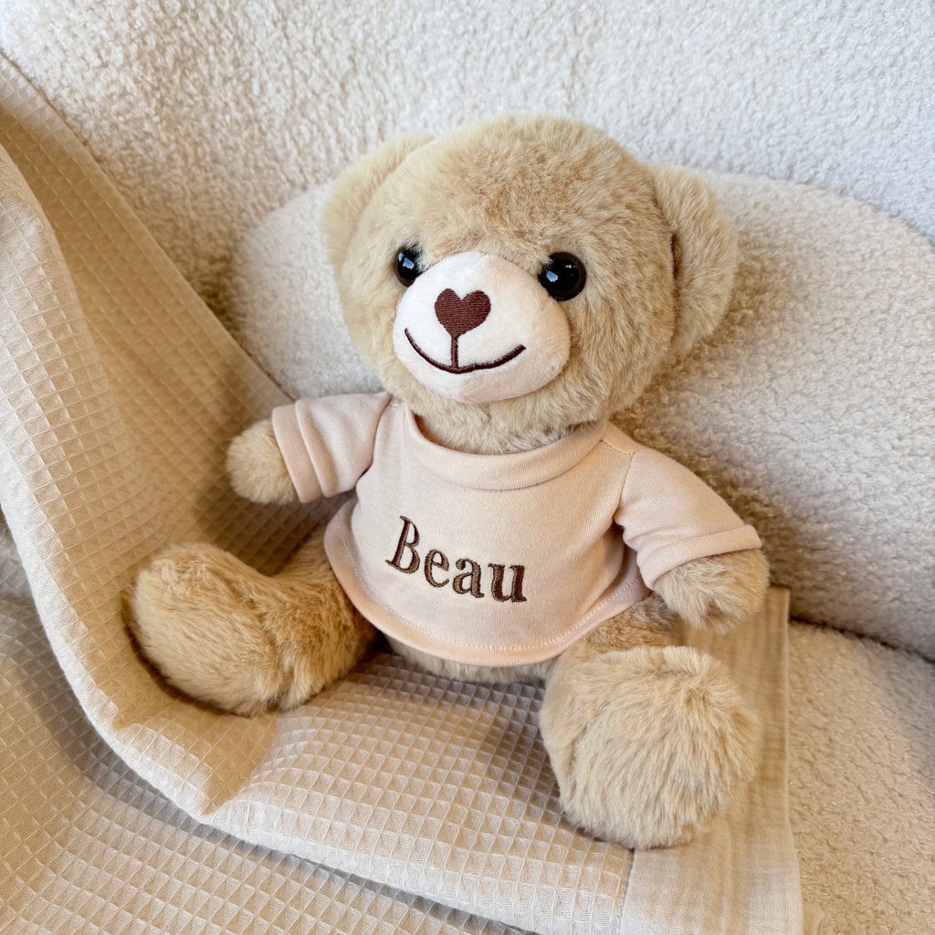 Brown Teddy Bear With T-Shirt