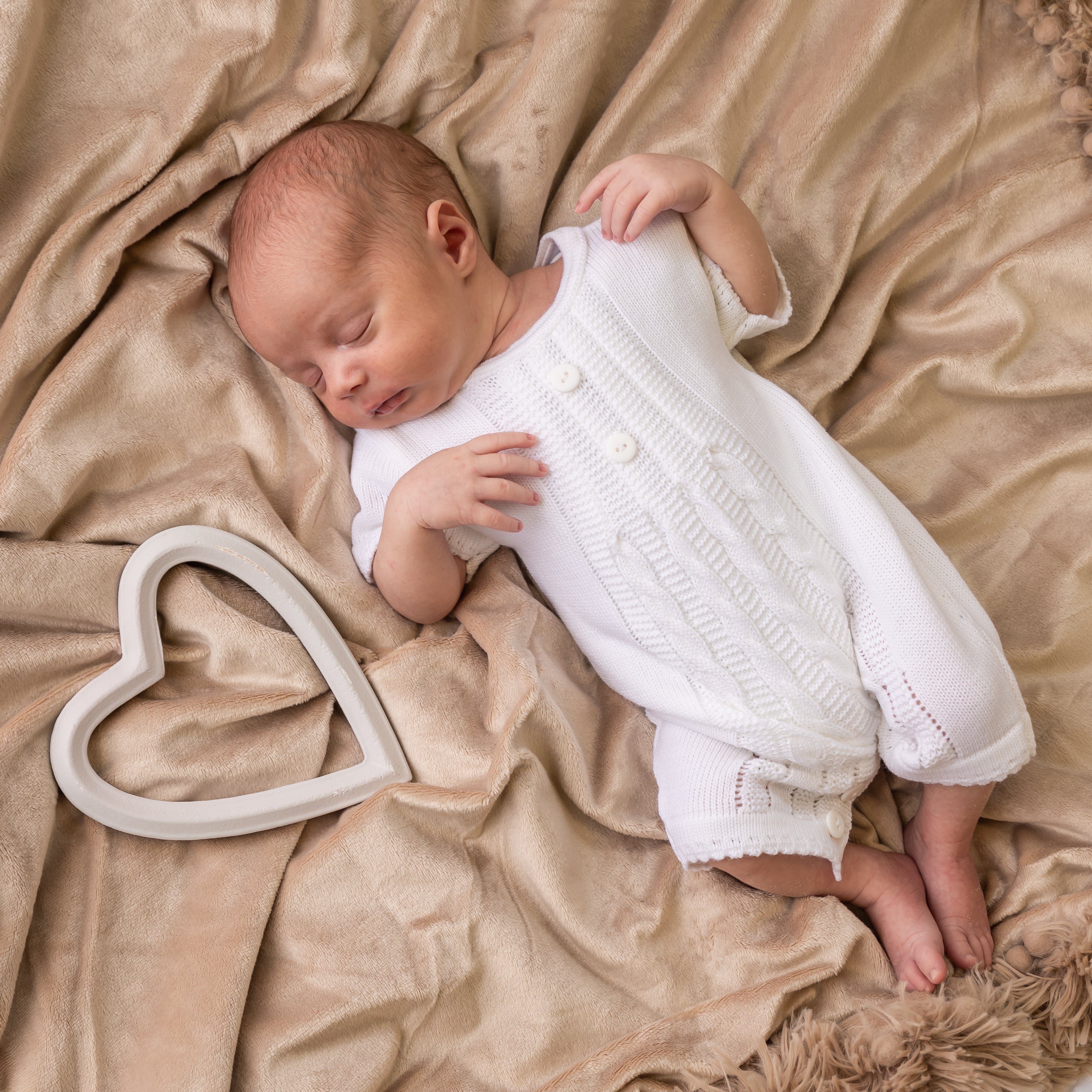 Cable Knitted Romper