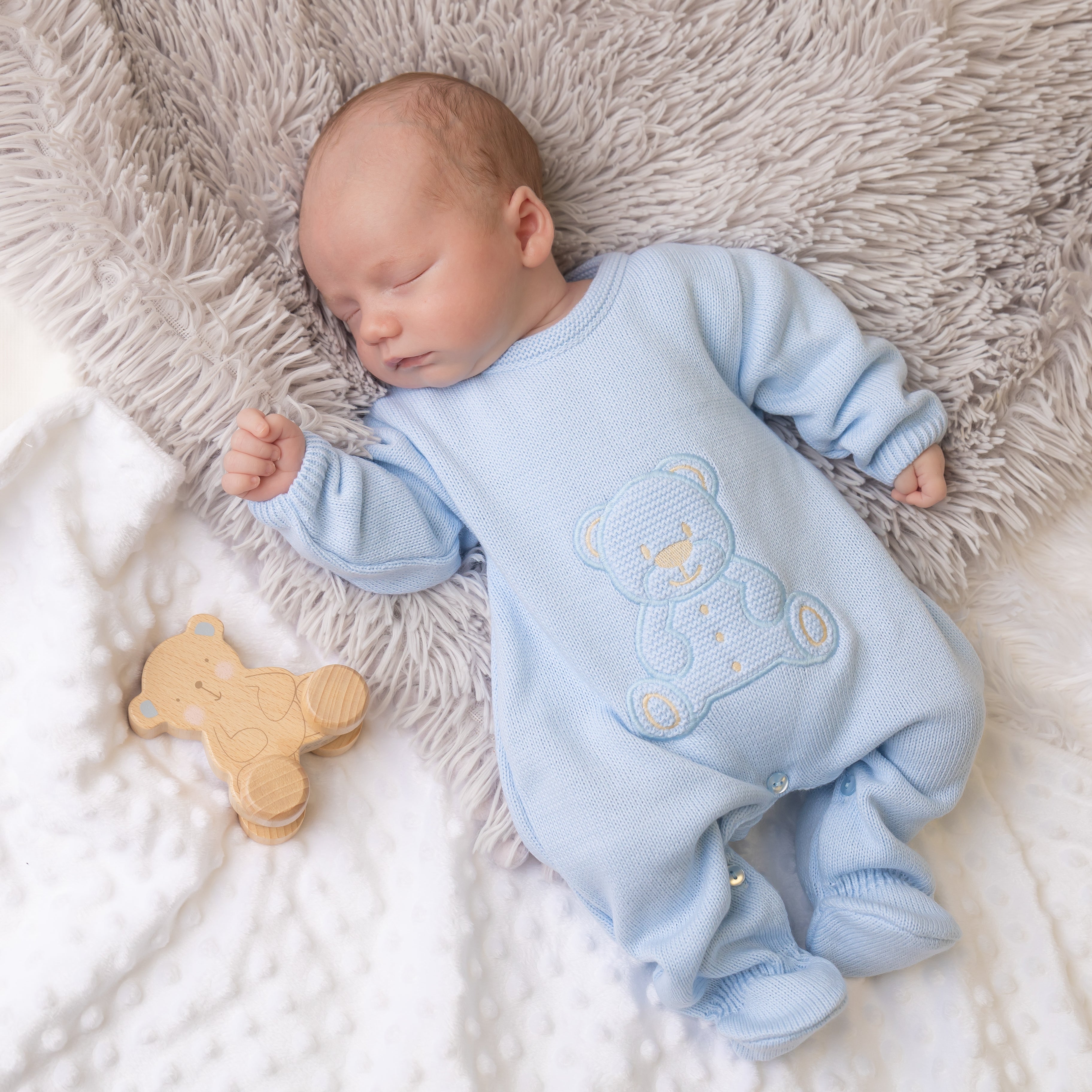 Teddy Knitted Onesie
