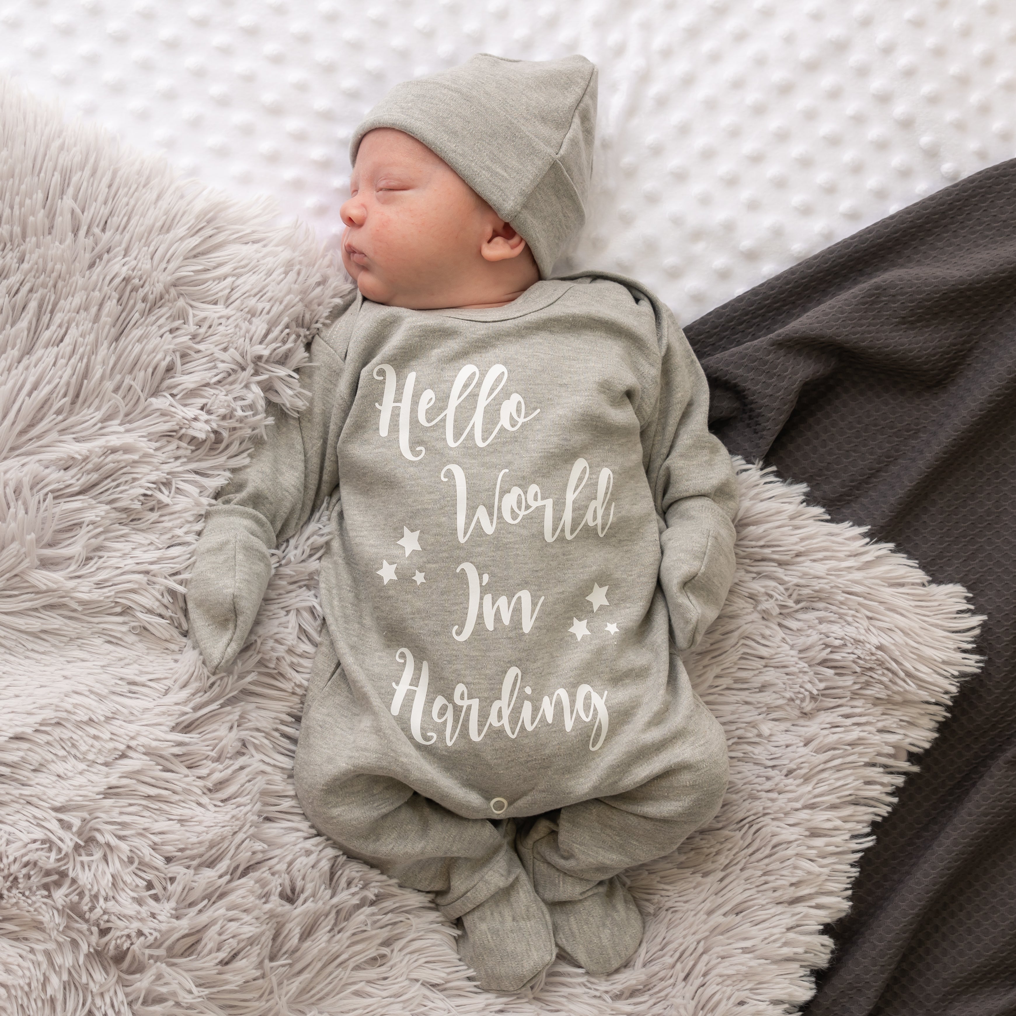 Hello World Im... Sleepsuit Set