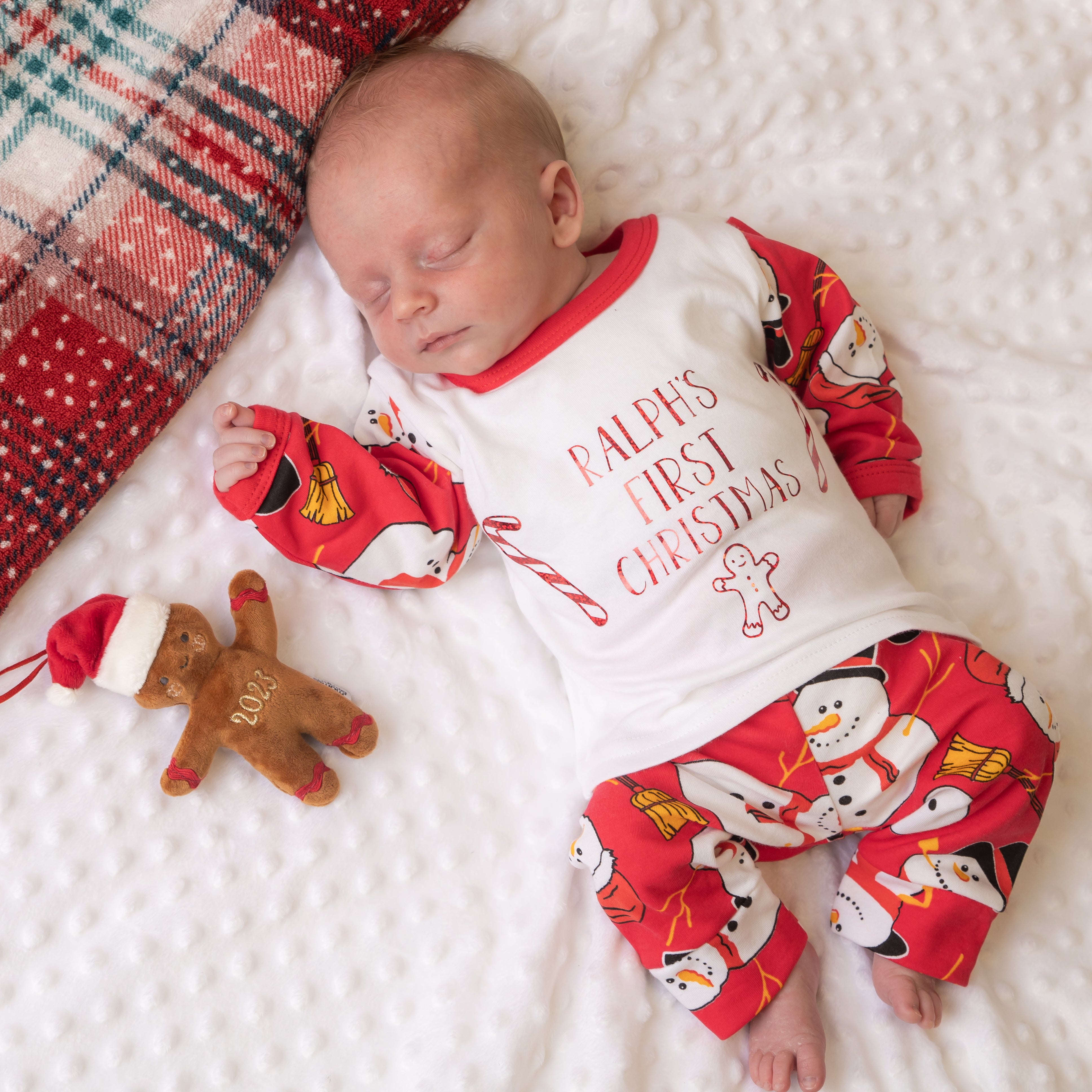Snowman 1st Christmas PJs Lounge Set