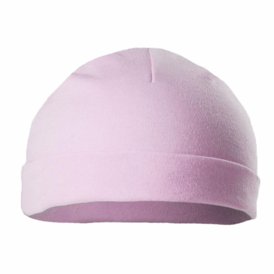 Pink Cotton Infant Hat