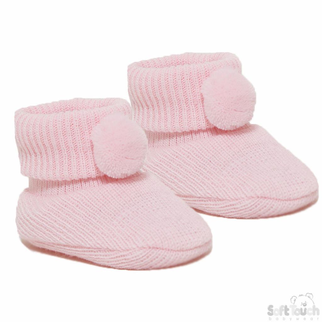 Pom Pom Booties