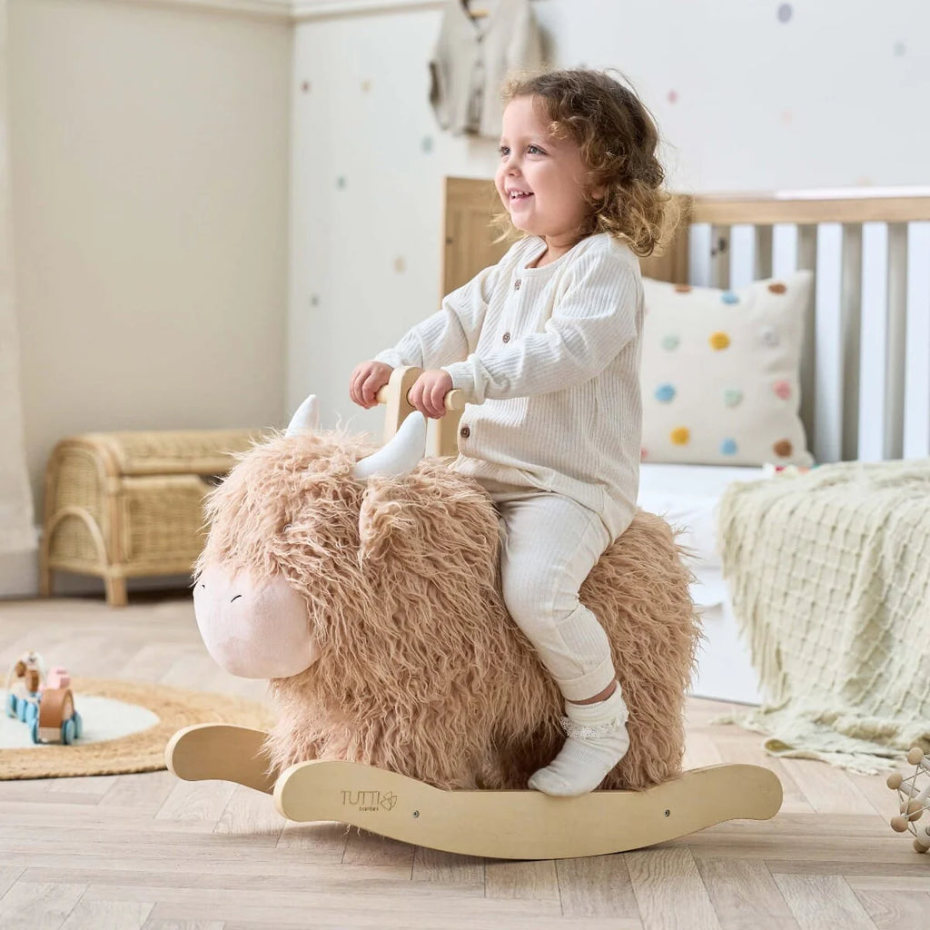 Tutti Bambini Douglas the Highland Cow Rocking Toy – Millie & Ralph