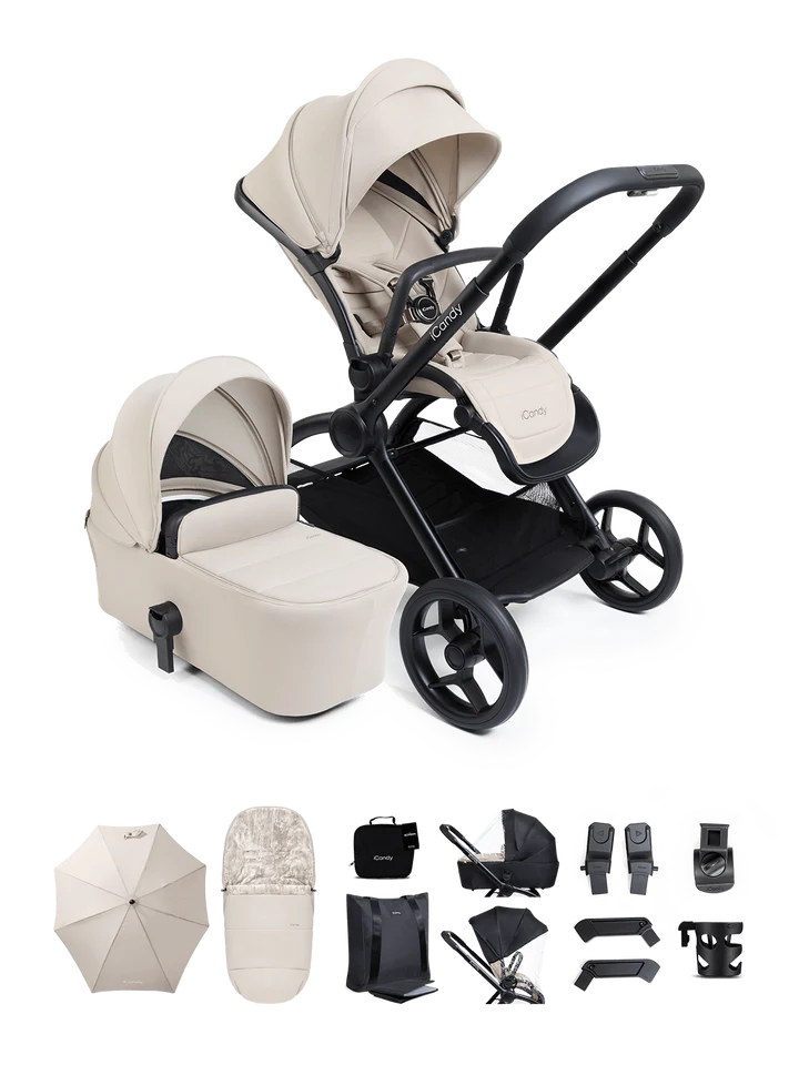 iCandy Core 2 Pushchair & Carrycot Complete Bundle