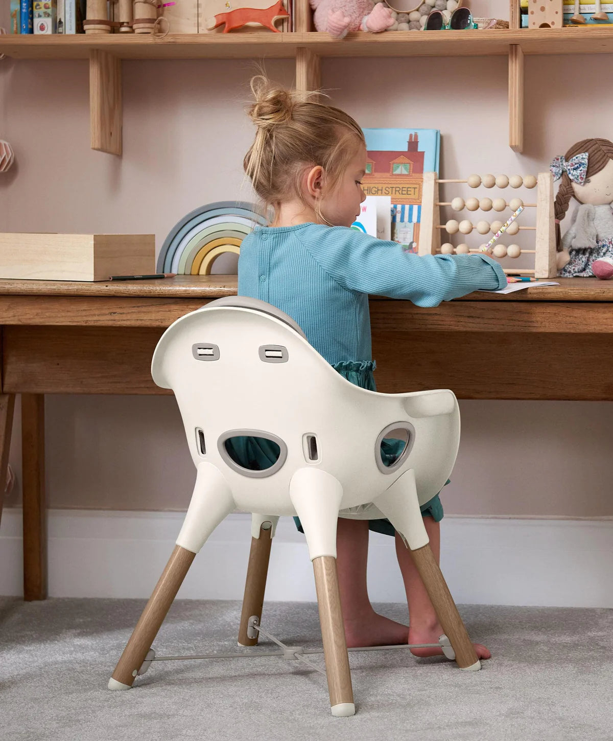 Mamas and papas wooden high chair shop