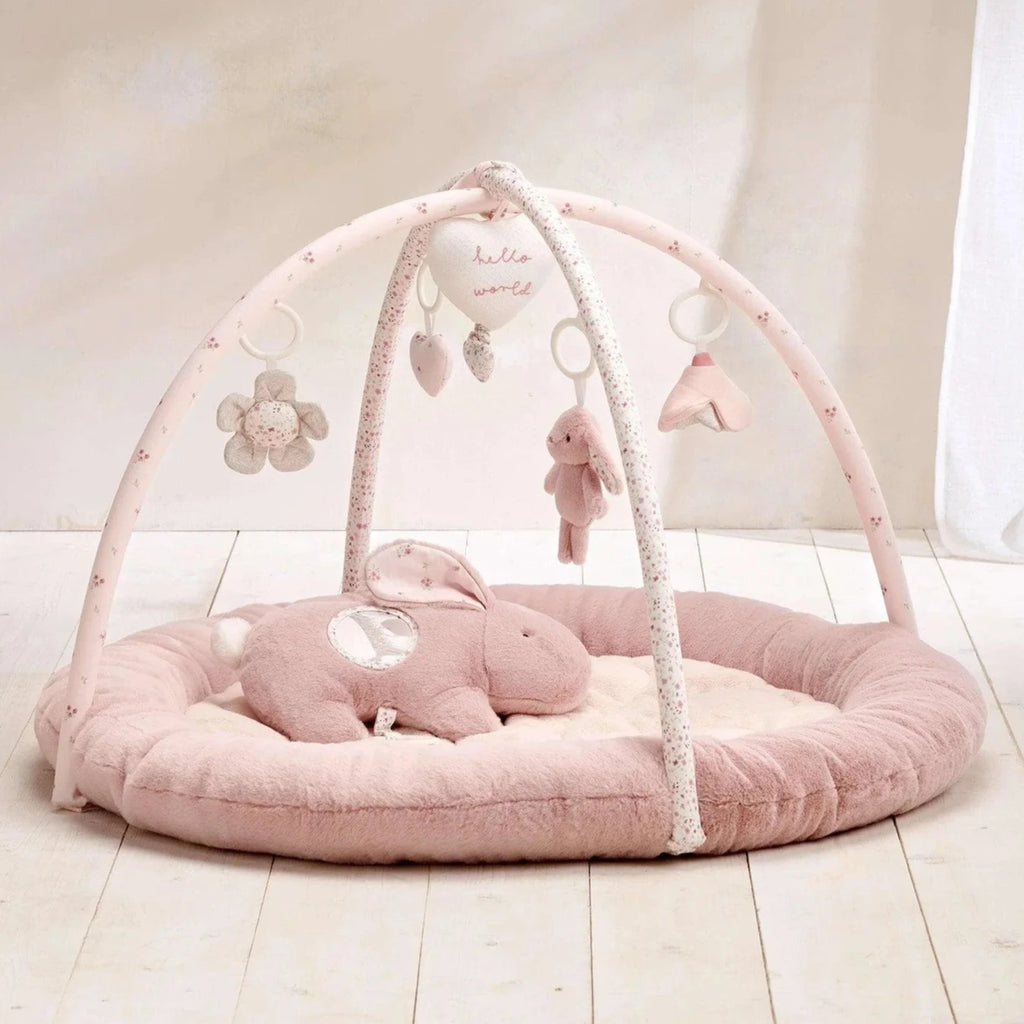 Pink Rabbit Play Mat Mamas & Papas 'Welcome to the World' Bunny Playmat - Pink – Millie & Ralph