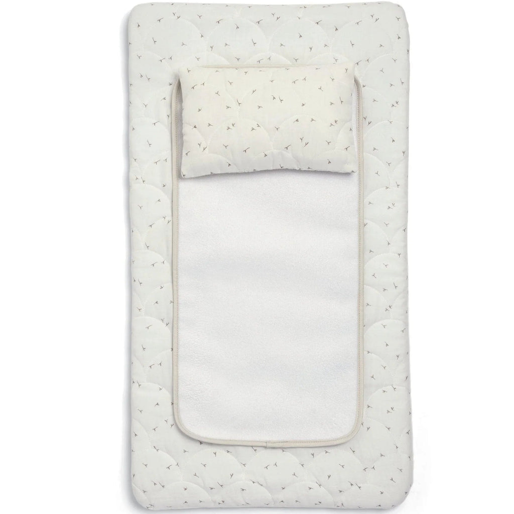 Mamas & Papas Luxury Changing Mat - Welcome to the World Seedling - Natural