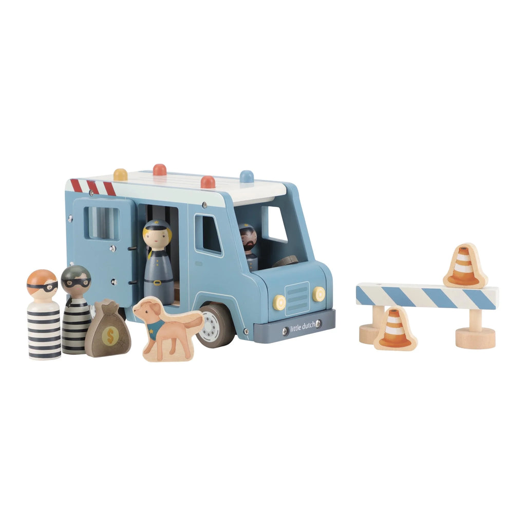 Little Dutch Wooden Police Van