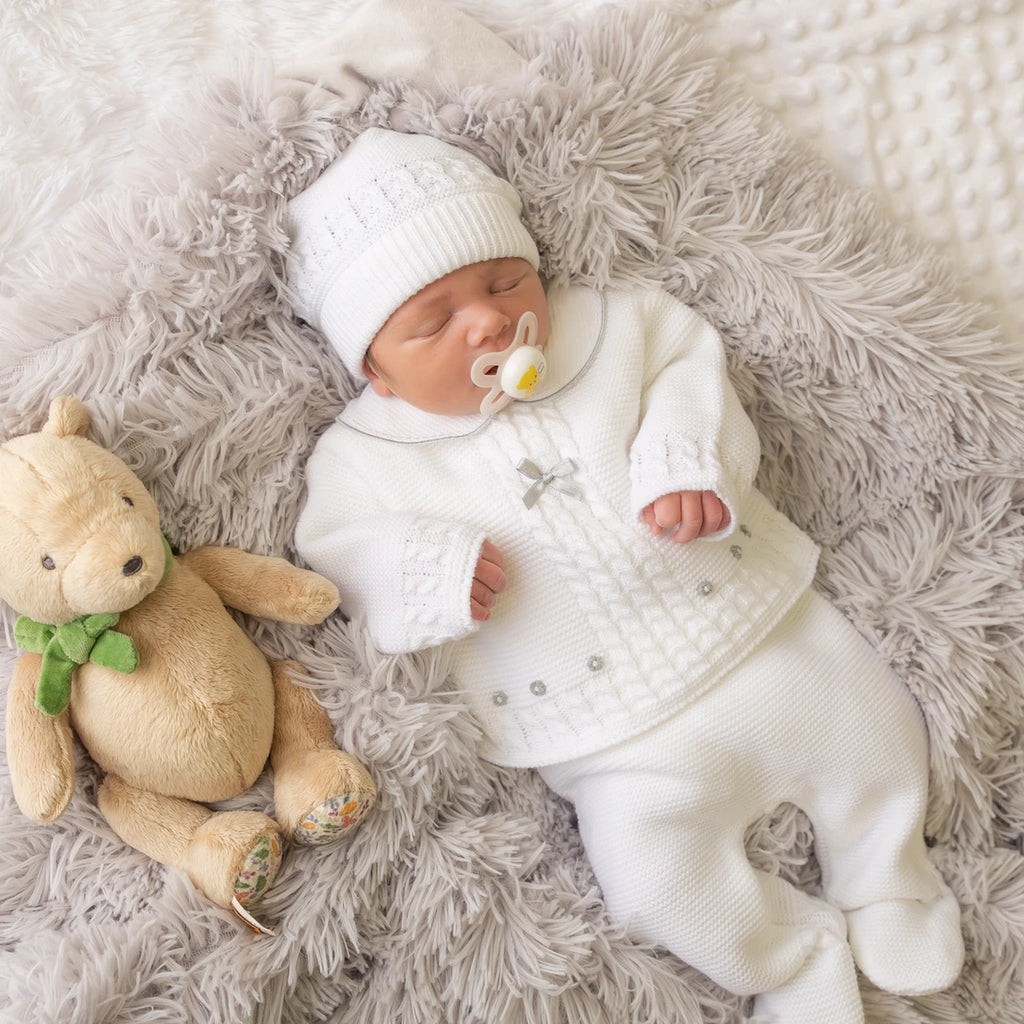 Girls Beautiful Newborn Baby Knitted Hats Millie Ralph