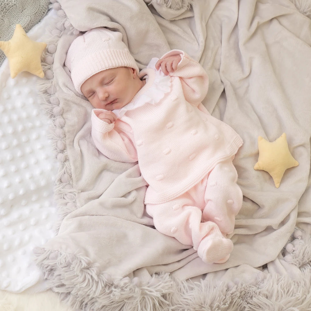 Girls Beautiful Newborn Baby Knitted Hats Millie Ralph