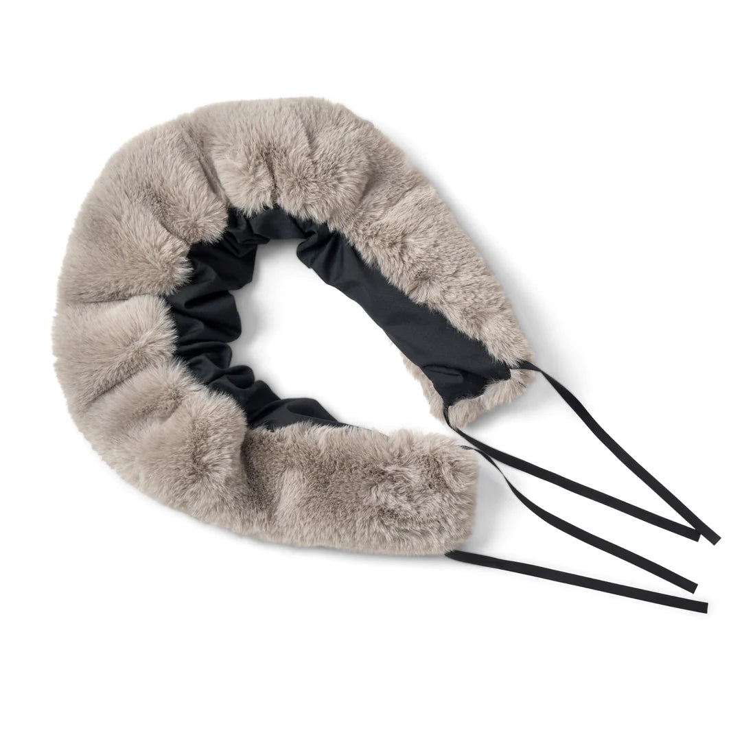 Clair De Lune Grey Deluxe Universal Pushchair Stroller Faux Fur