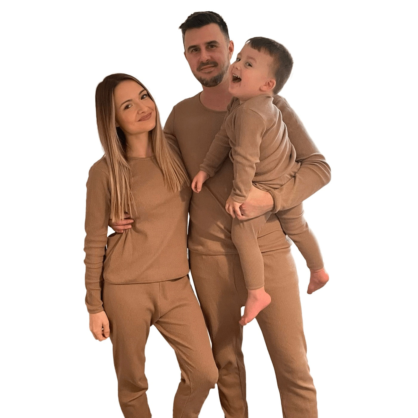 Biscuit Ribbed Lounge Set