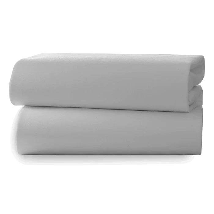 2 Pack Fitted Cotton Sheets Cot Bed