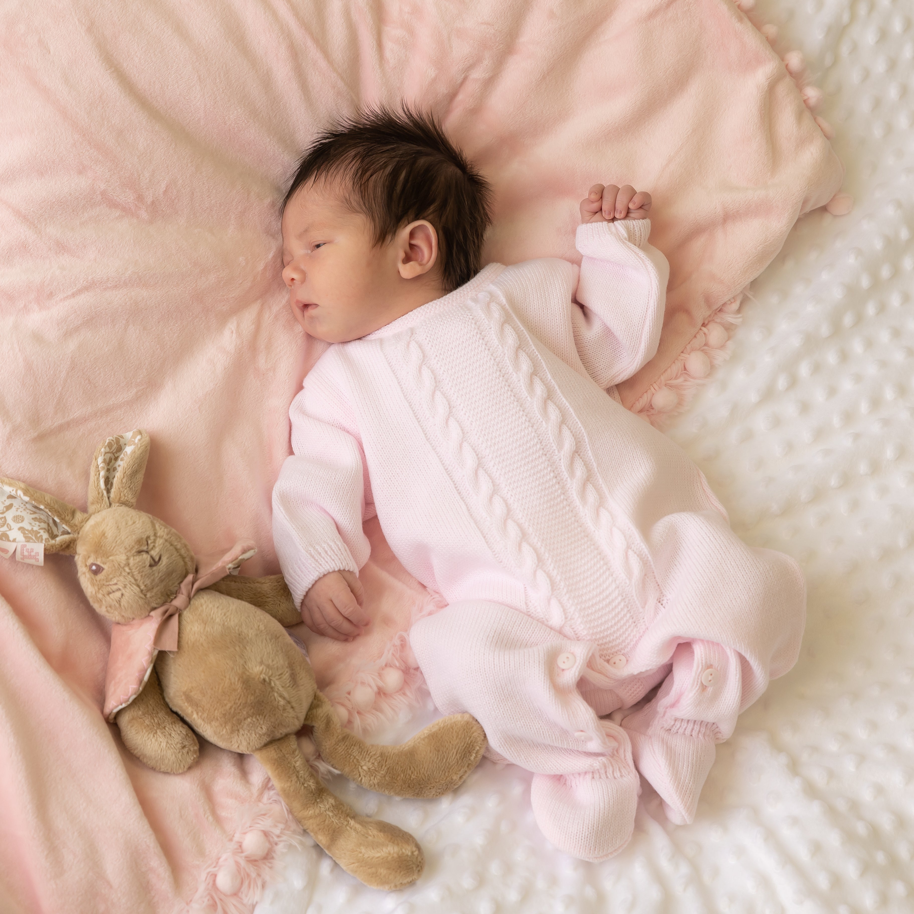 Cable Knitted Onesie