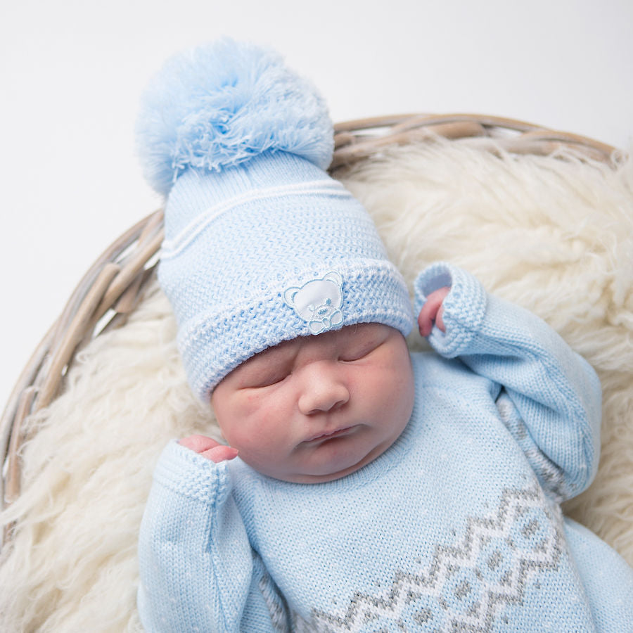 First Embroidered Teddy Hat