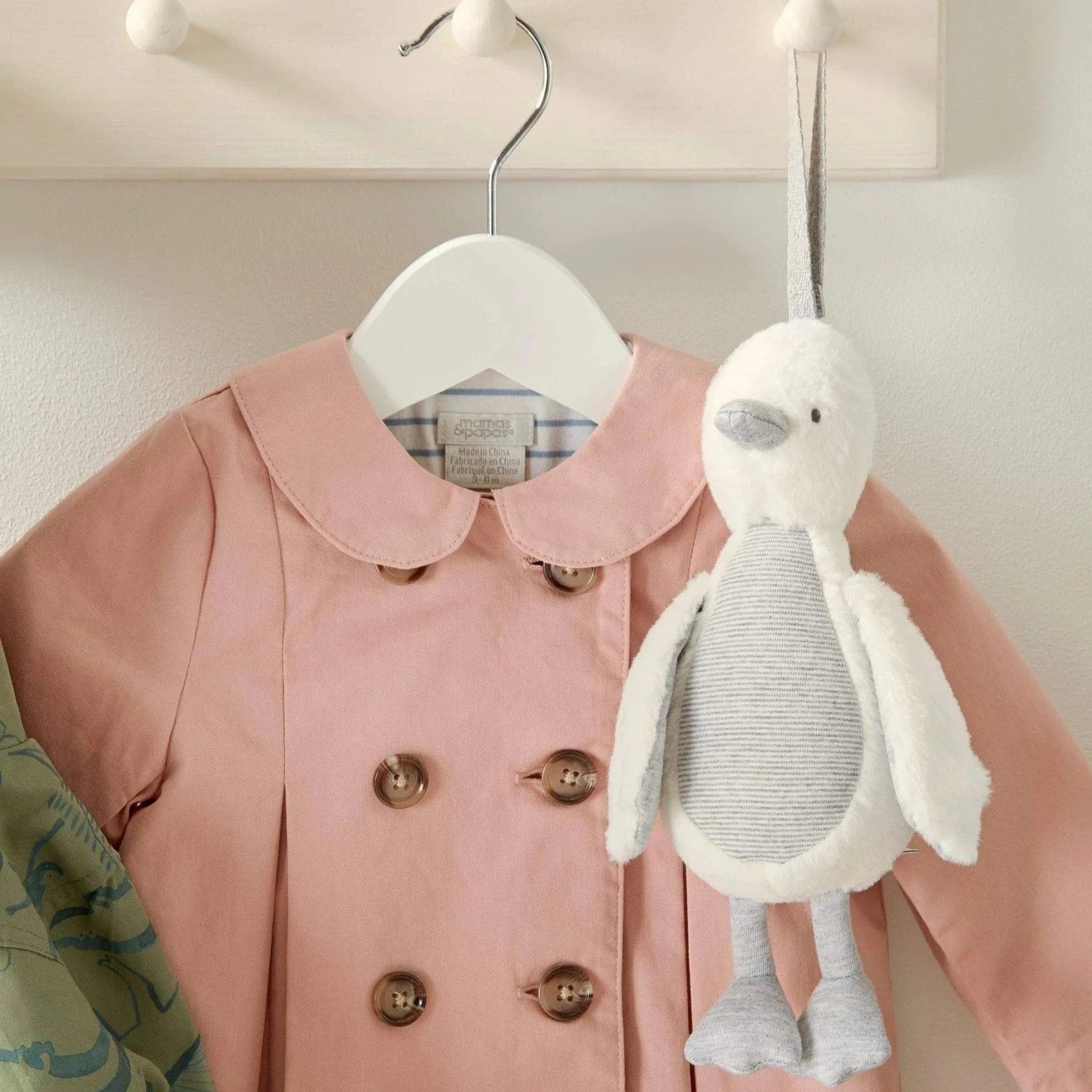 & Duck Soft Toy Rattle