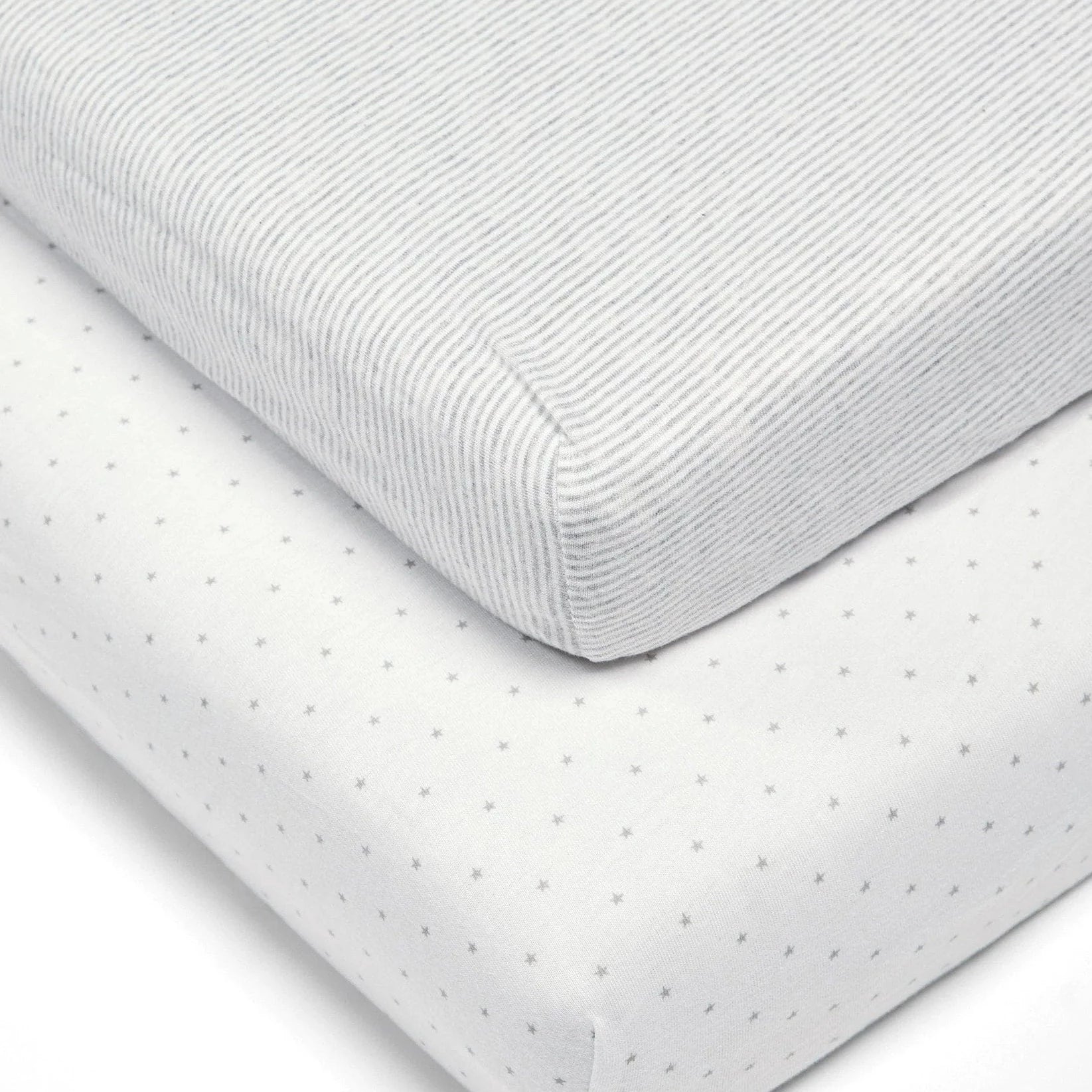 & Welcome To World Stars & Stripes Cotbed Sheets 2 Pack